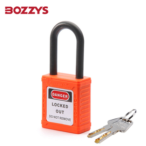 Nylon Shackle Safety Padlock keyed alike