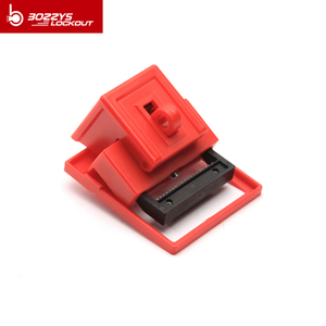 circuit breaker handle safety lockout Tagout Electrical Device Block access to single-pole circuit breakers during maintenance