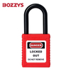 Colorful 38mm Nylon Shackle Safety Padlock With Keys 