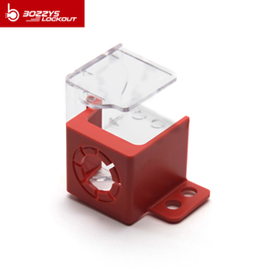 e-stop electrical push button and selector switch Lockout devices removable cover in place