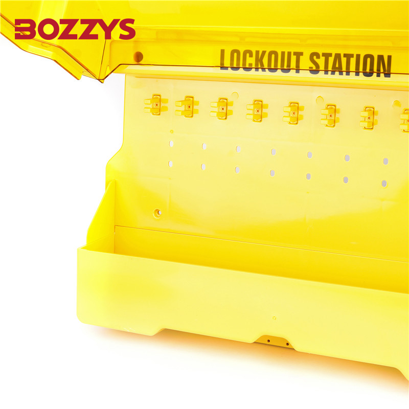 Bozzys Factory Engineering Plastic PC Safety Padlockout Station