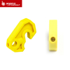 Non-conductive universal plastic miniature circuit breaker lockout Tagout with tightening screw