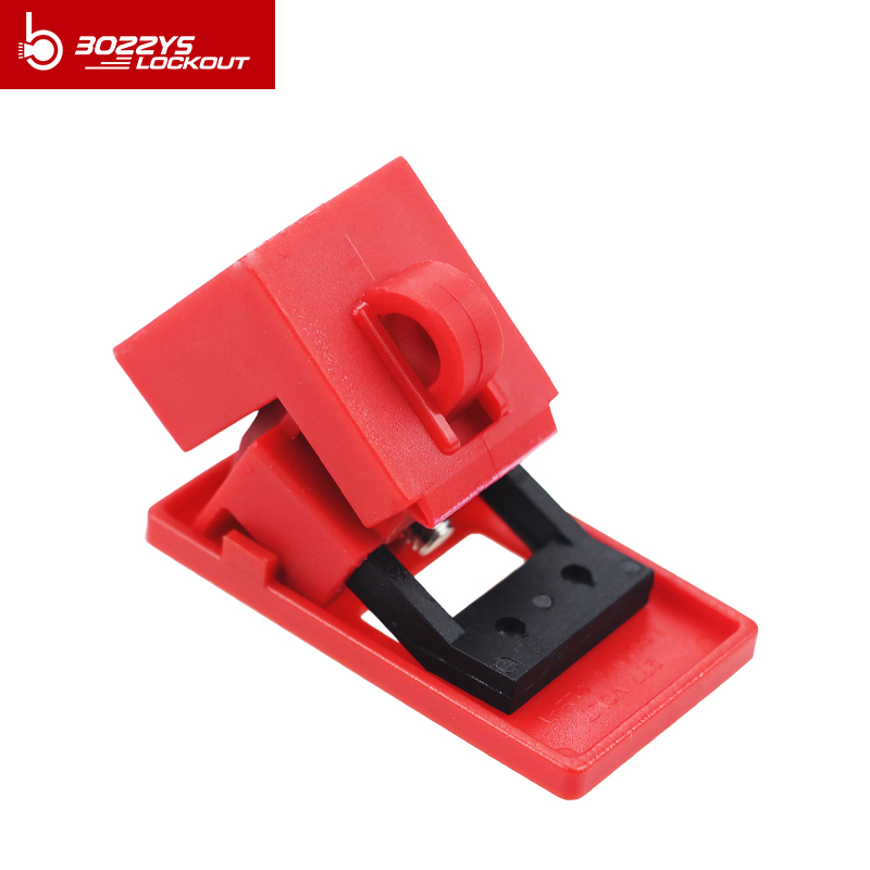 Clamp-On Breaker Lockout Industrial devices tools for single-pole and internal-trip multi-pole breaker