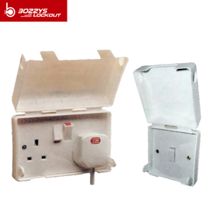 Wall switch cover Engineering lockout Plastic PP Socket Safety Covers Electrical Lockout Devices