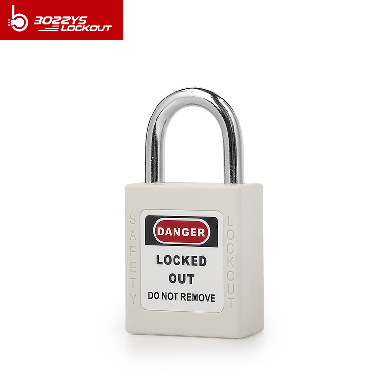 OEM Steel Ultra-short beam Industrial Danger Isolation safety padlock with keyed alike lockout padlock