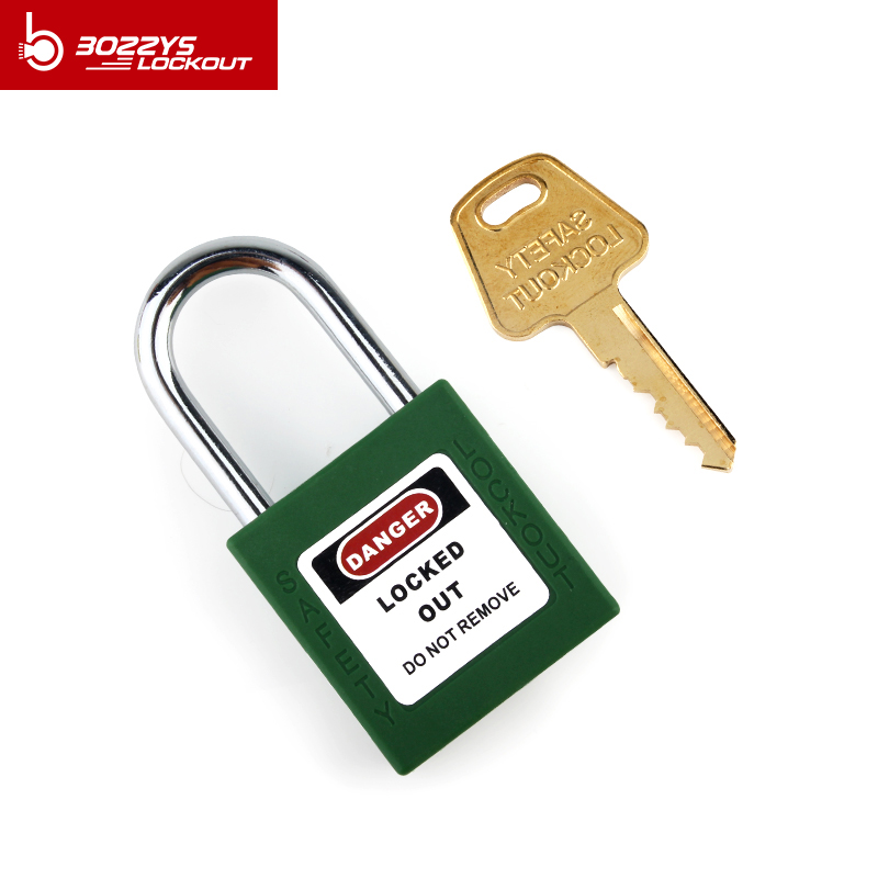 Small Stell Shackle Safety Loto Padlock 
