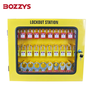 Support customization yellow Safety Lockout Station With 30 padlocks